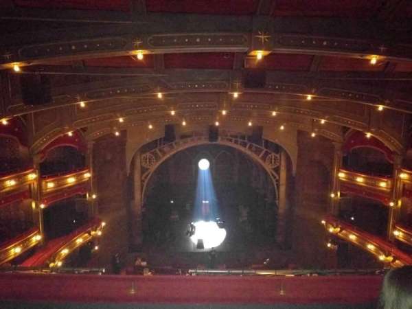Lyric Theatre, bloc: Balcony C, rangée: C, place: 106