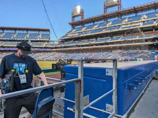 Citizens Bank Park, bloc: 132, rangée: 1, place: 2