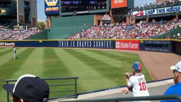 Turner Field, bloc: 125, rangée: 13, place: 102