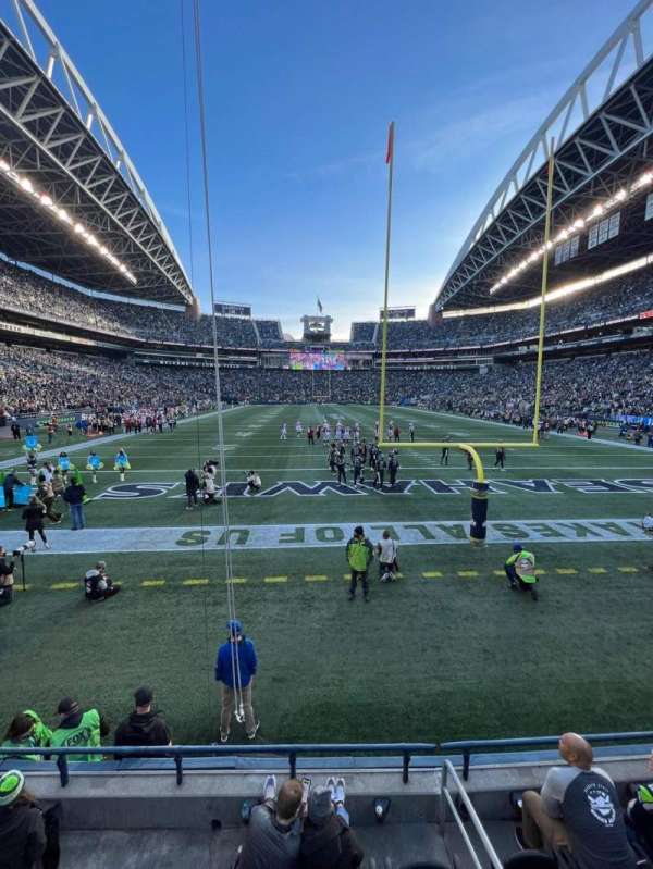 Lumen Field, bloc: 149, rangée: A, place: 1,2