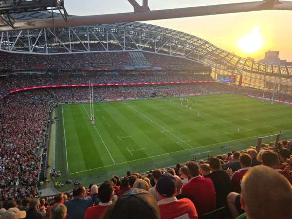 Aviva Stadium, bloc: 508, rangée: K, place: 28