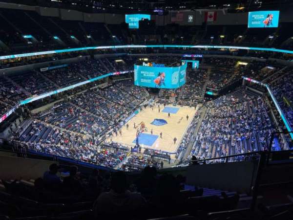 FedEx Forum, bloc: 218, rangée: L, place: 6