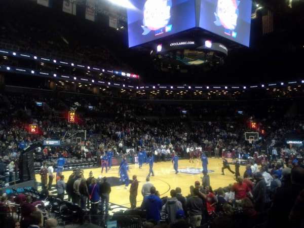 Barclays Center, bloc: 28, rangée: 10, place: 7