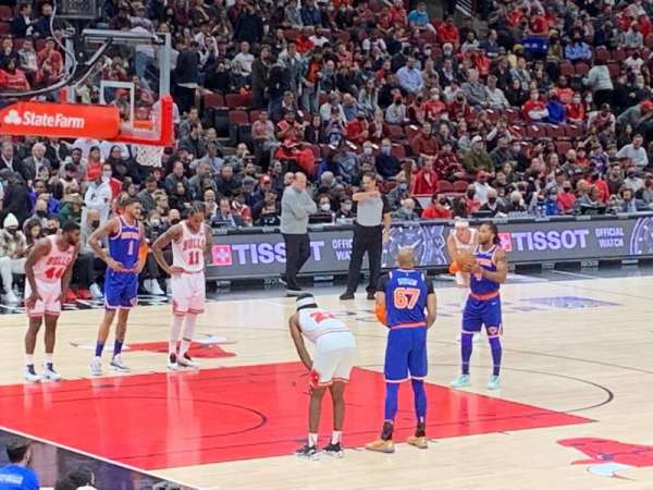 United Center, bloc: 114, rangée: 11, place: 9