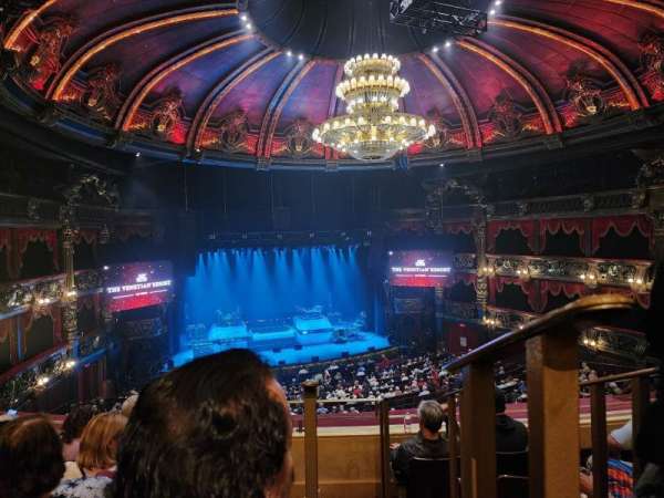 The Venetian Theatre, bloc: 12, rangée: BE, place: 60