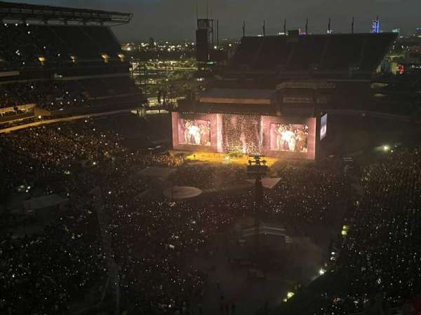 Lincoln Financial Field, bloc: 217, rangée: 14, place: 8