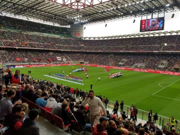 San Siro, bloc: A, rangée: 3, place: 12