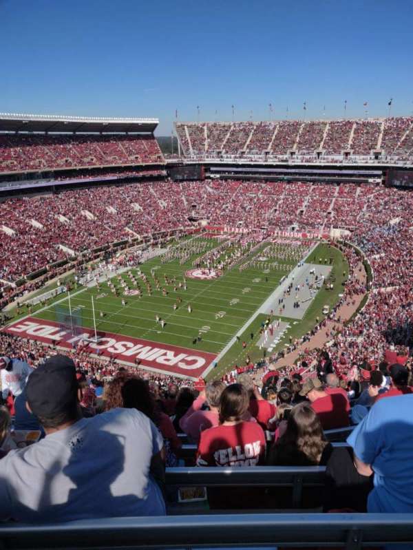 Bryant-Denny Stadium, bloc: SS-2 - SS-5, rangée: 28, place: 18