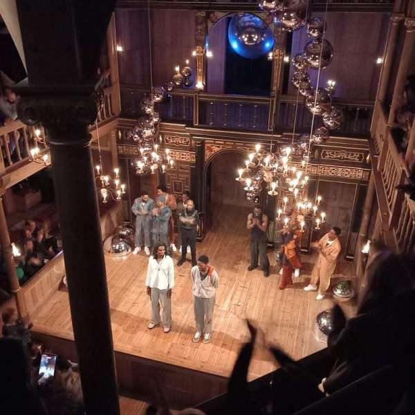 Sam Wanamaker Playhouse at Shakespeare's Globe, bloc: Upper Gallery, rangée: C, place: 12