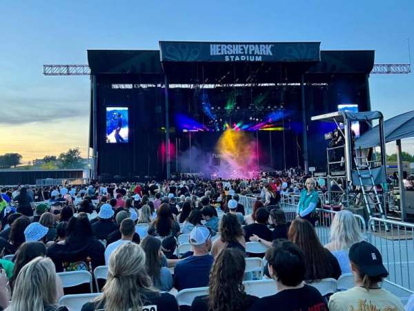 Hershey Park Stadium, bloc: E2, rangée: 16, place: 4