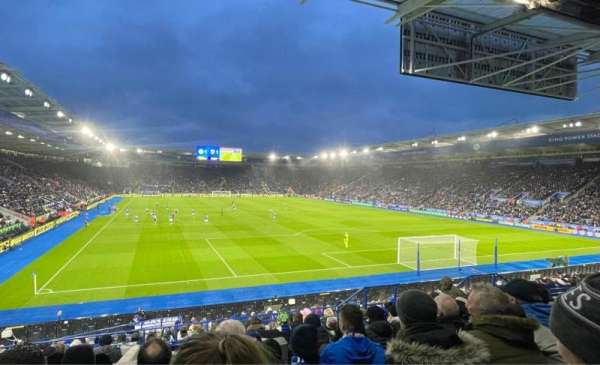 King Power Stadium, bloc: SK4, rangée: W, place: 76