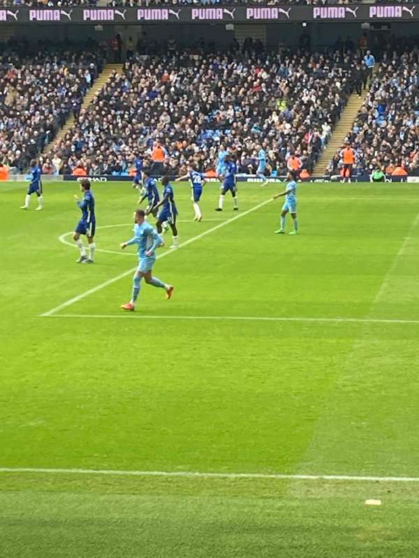 Etihad Stadium, Manchester, bloc: 001, rangée: 18, place: 17