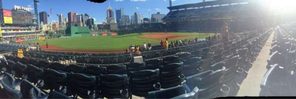 PNC Park, bloc: 127, rangée: D, place: 16