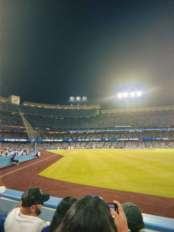 Dodger Stadium, bloc: 50FD, rangée: B, place: 13
