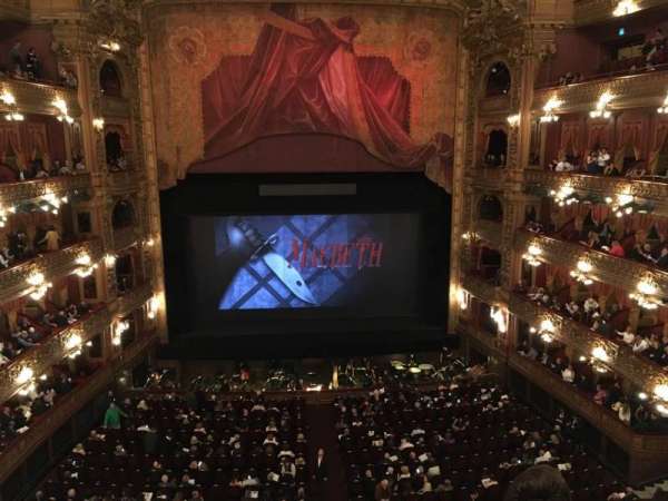 Teatro Colón, bloc: Cazuela Centro, rangée: 3, place: 71