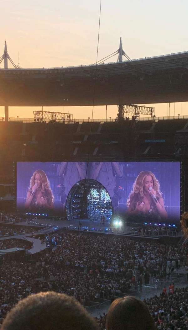 Stade de France, bloc: E2, rangée: 44, place: 18