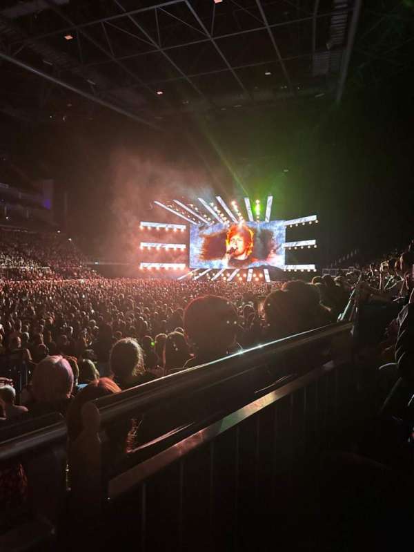 The O2, London, bloc: 110, rangée: H, place: 285