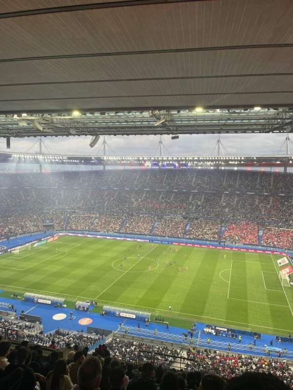 Stade de France, bloc: U4, rangée: 82, place: 29