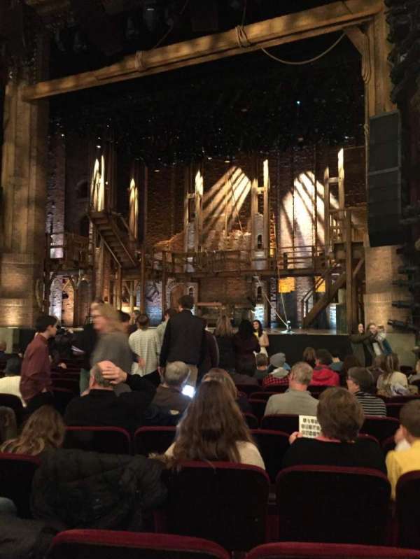 CIBC Theatre, bloc: Orchestra R, rangée: P, place: 8