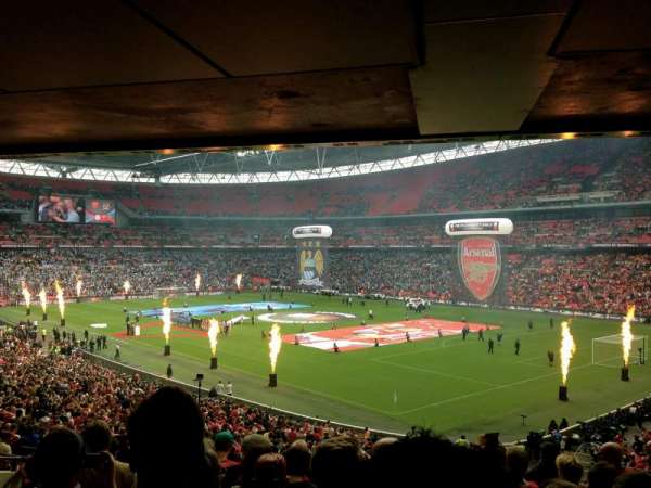 Wembley Stadium, bloc: 139, rangée: 43, place: 148
