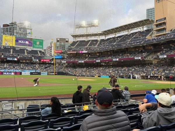 Petco Park, bloc: 110, rangée: 10, place: 15