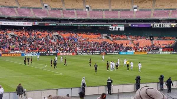 RFK Stadium, bloc: 212, rangée: 14, place: 7