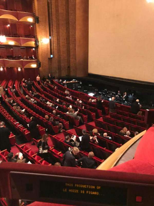 Metropolitan Opera House - Lincoln Center, bloc: Parterre Box 10, place: 3