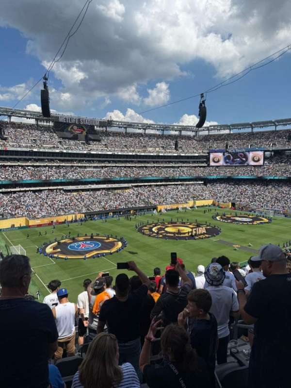 MetLife Stadium, bloc: 244, rangée: 11, place: 4-5