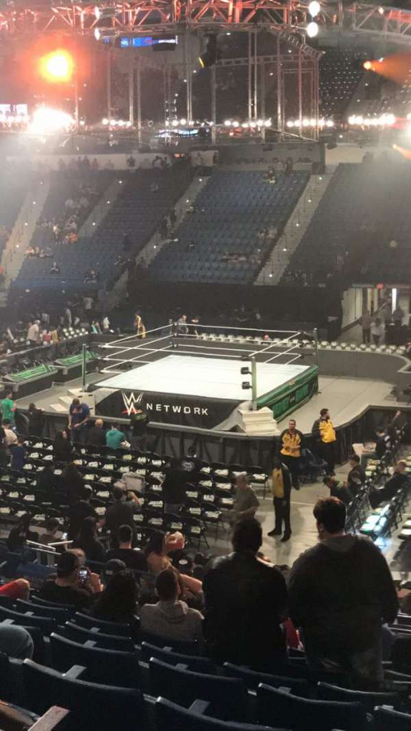 PeoplesBank Arena, bloc: 115, rangée: S, place: 3