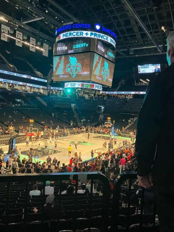 BARCLAYS CENTER, bloc: 13, rangée: 19W, place: 4