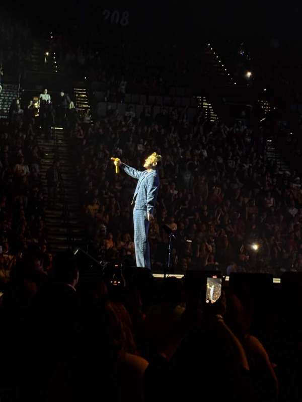 MGM Grand Garden Arena, bloc: 25, rangée: C, place: 4