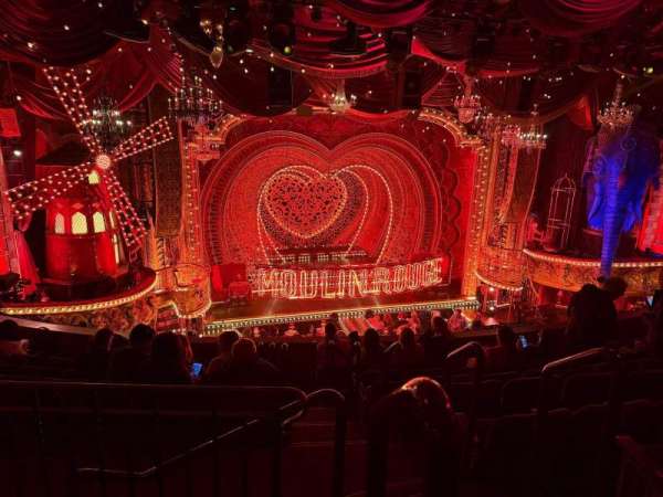 Al Hirschfeld Theatre, bloc: Mezzanine L, rangée: H, place: 1