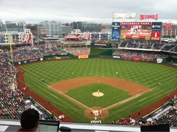 Nationals Park, bloc: Press Box