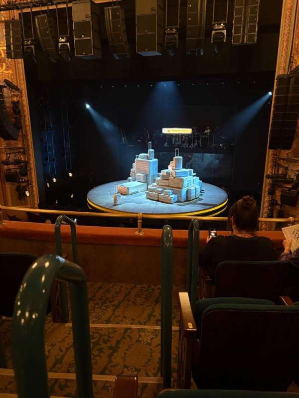 Longacre Theatre, bloc: Mezzanine L, rangée: D, place: 1