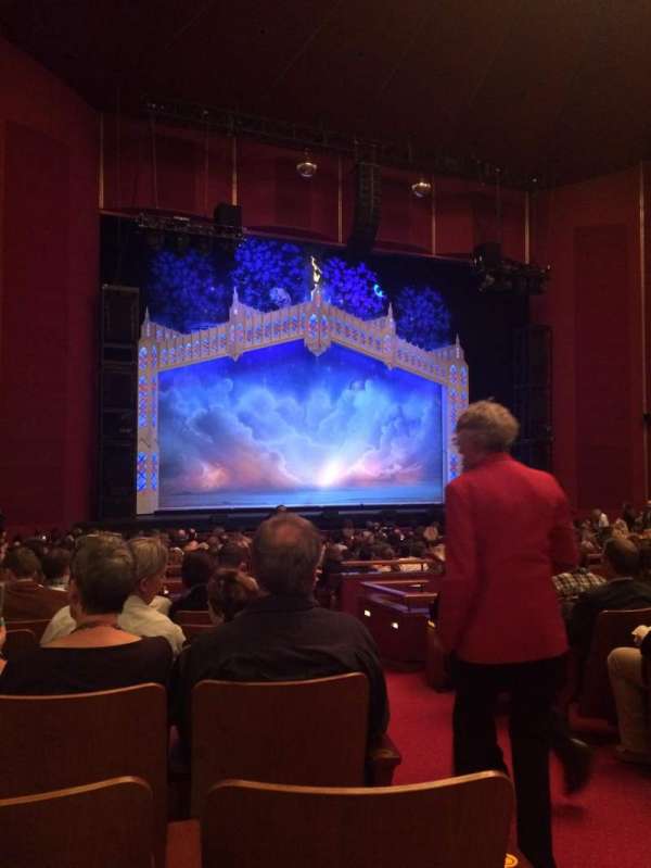 The Kennedy Center Opera House, bloc: Orchestra L, rangée: AA, place: 3