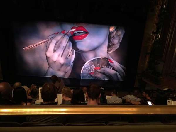 Nederlander Theatre, bloc: Mezzanine C, rangée: G, place: 105