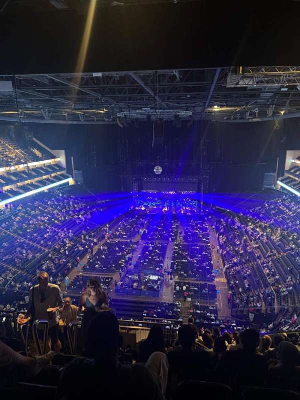 The O2, London, bloc: 412, rangée: P, place: 736