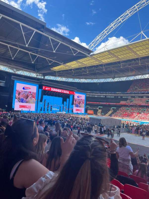 Wembley Stadium, bloc: 121, rangée: 19, place: 287