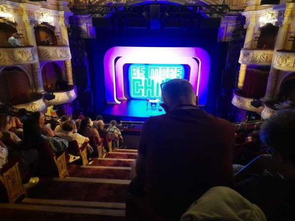 Shaftesbury Theatre, bloc: Royal Circle, rangée: H, place: 18
