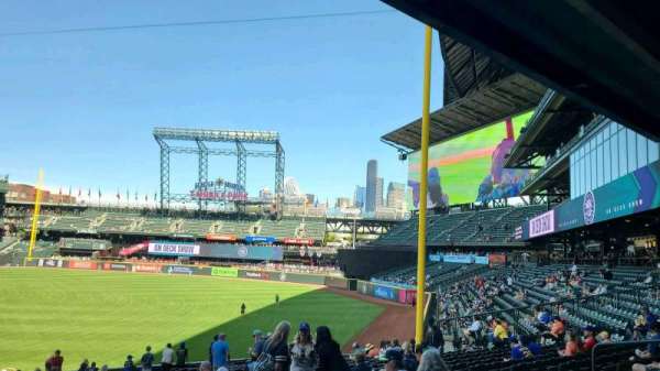 T-Mobile Park, bloc: 112, rangée: 35, place: 15