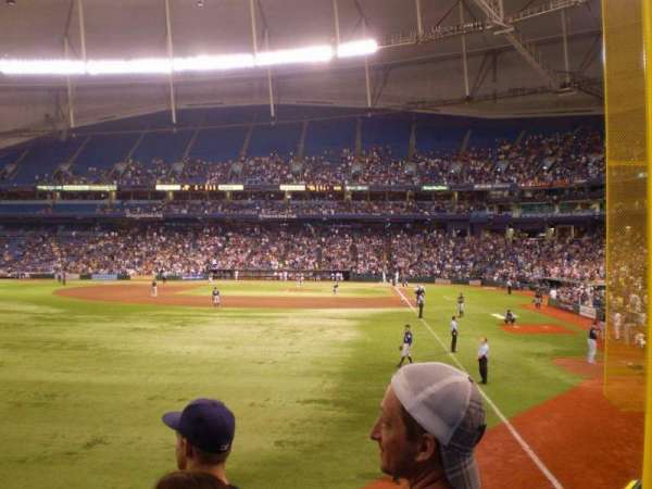 Tropicana Field, bloc: 139, rangée: W, place: 1