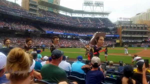 Petco Park, bloc: 109, rangée: 9, place: 16