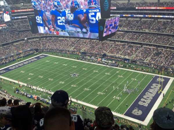 AT&T Stadium, bloc: 407, rangée: 23, place: 10