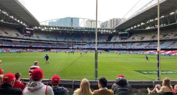 Marvel Stadium, bloc: L1-2, rangée: J, place: 15
