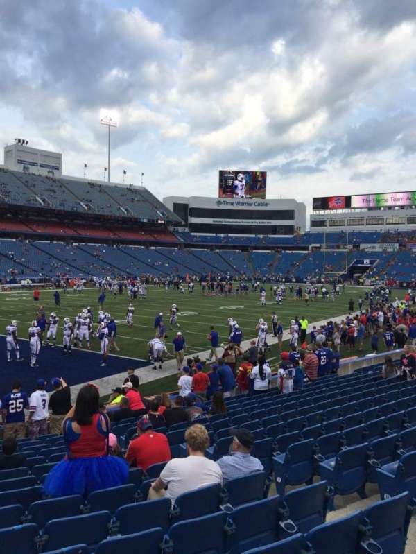 Highmark Stadium, bloc: 139, rangée: 16, place: 7