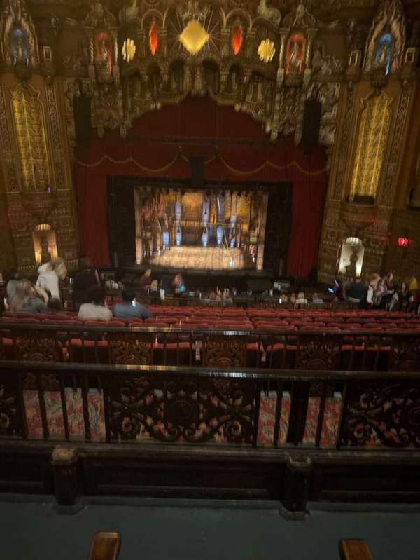 The Fabulous Fox Theatre, St. Louis, bloc: Middle Balcony 4, rangée: M, place: 114