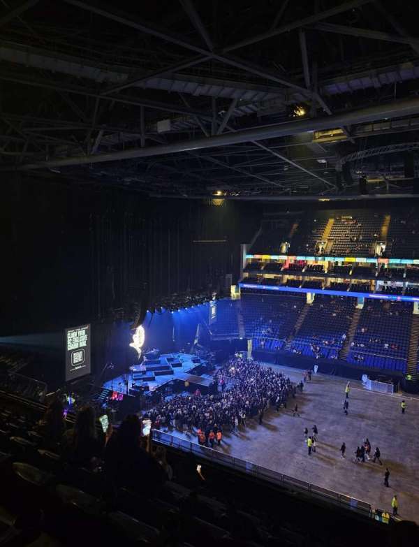 The O2, London, bloc: 404, rangée: G, place: 528