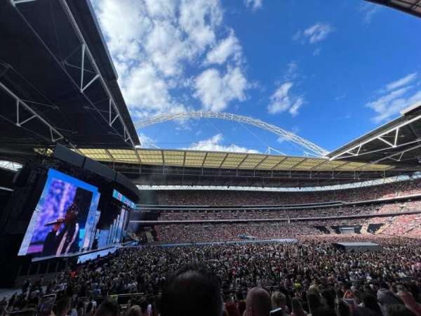 Wembley Stadium, bloc: 126, rangée: 20, place: 89