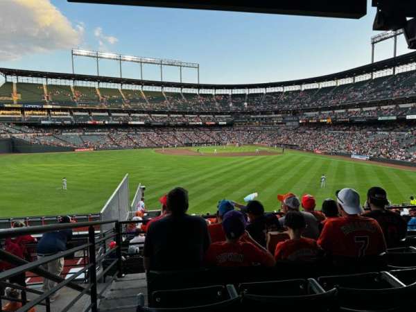 Oriole Park at Camden Yards, bloc: 87, rangée: 6, place: 24
