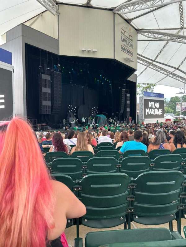 Cynthia Woods Mitchell Pavilion, bloc: 101, rangée: CC, place: 12